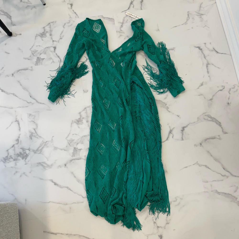 For Love and Lemons Green Dress